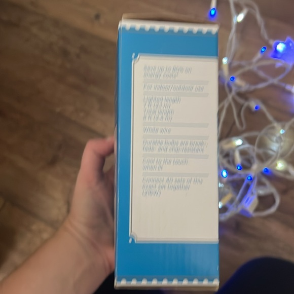 📦 Dangling Star Christmas Lights (Set of 2 Strands + Extra Star Pieces) - Picture 7 of 7